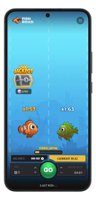 Fish Road – pierwsze ryzyko